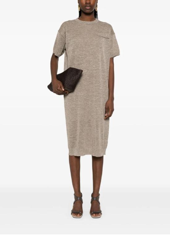 25SS 브루넬로 쿠치넬리 숏 원피스 M8Q202A90 C2985 C7890 - BRUNELLO CUCINELLI