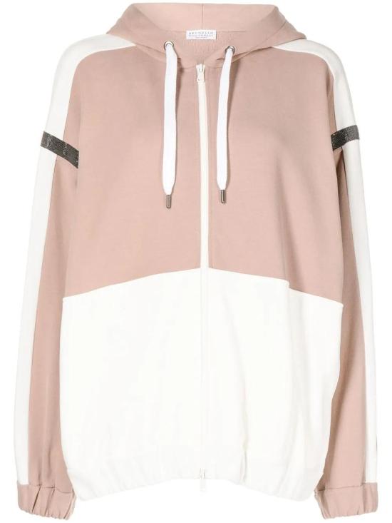  브루넬로 쿠치넬리 후드 티셔츠 MP05NSG306CKB60 ivory