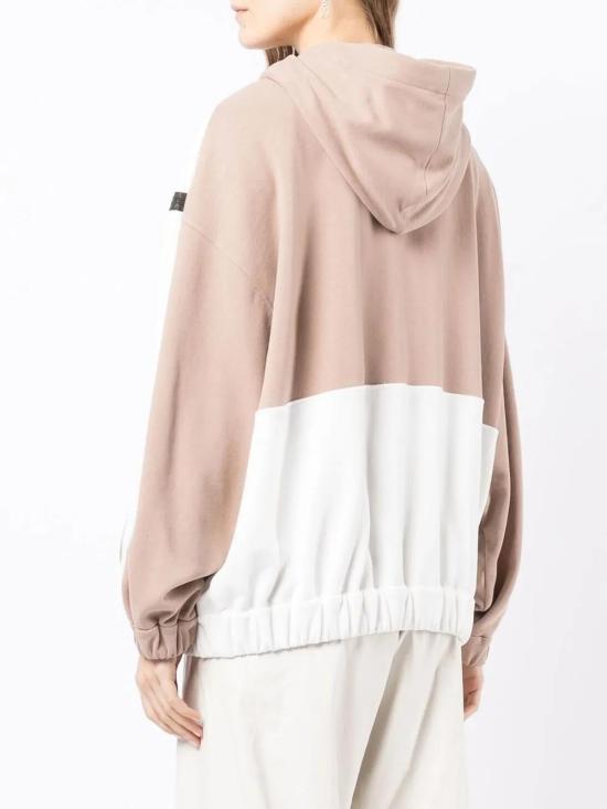  브루넬로 쿠치넬리 후드 티셔츠 MP05NSG306CKB60 ivory - BRUNELLO CUCINELLI