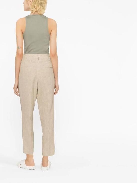  브루넬로 쿠치넬리 크롭 팬츠 MH585P8314C005 - BRUNELLO CUCINELLI