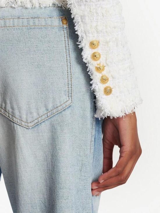  발망 자켓 AF1SK318XE36 white - BALMAIN