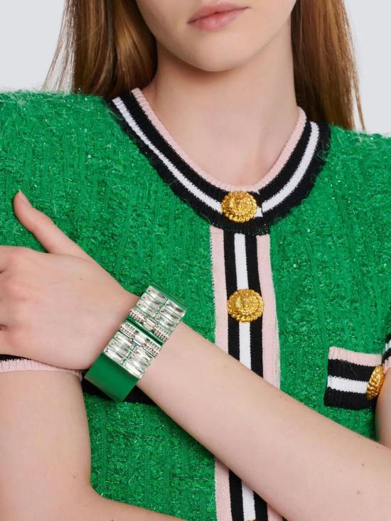  발망 팔찌 CN0XH307KCXI - BALMAIN