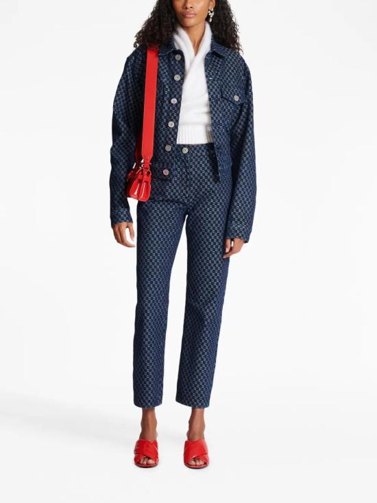  발망 데님 팬츠 BF0MI020DD80 - BALMAIN