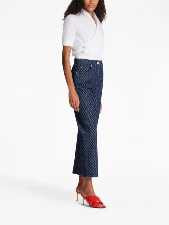  발망 데님 팬츠 BF0MI020DD80 - BALMAIN