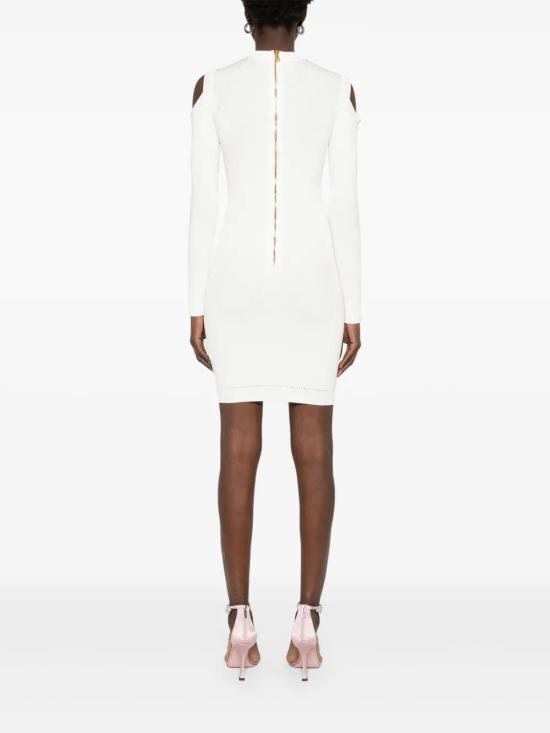  발망 미디 원피스 EF1R8291KI10 - BALMAIN