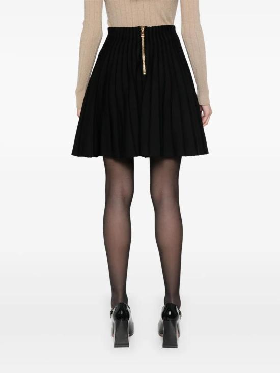  발망 숏 스커트 DF0LB928KH63 - BALMAIN