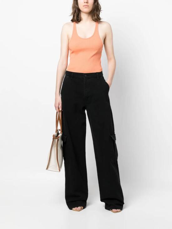  이자벨마랑 민소매 티셔츠 TS0099FAA2N39I peach - ISABEL MARANT