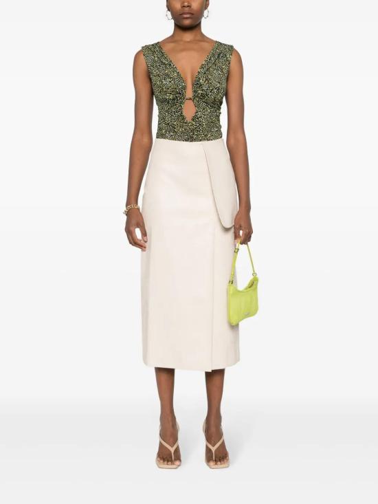  이자벨마랑 민소매 티셔츠 HT0384FAB1K02I green - ISABEL MARANT