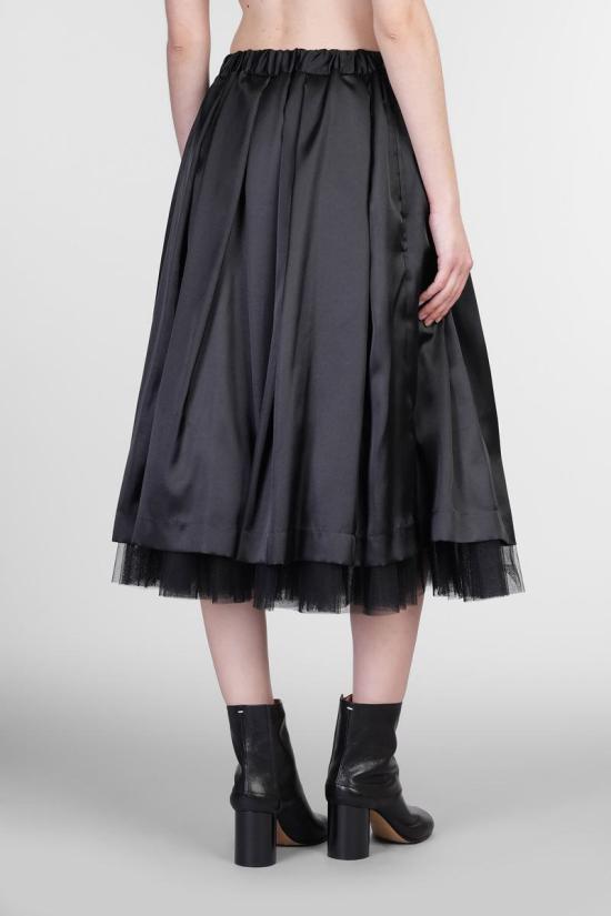 25SS 꼼데가르송 숏 스커트 417903 GO S005 S25 Black - COMME DES GARCONS