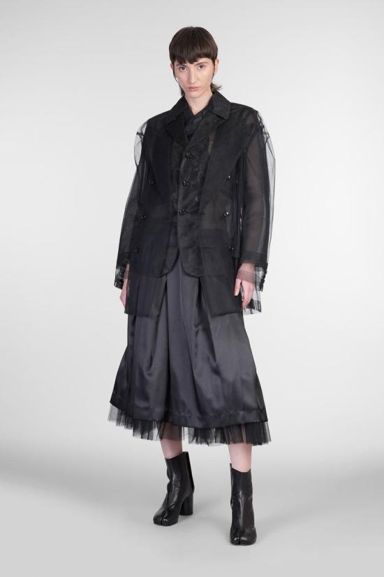 25SS 꼼데가르송 숏 스커트 417903 GO S005 S25 Black - COMME DES GARCONS
