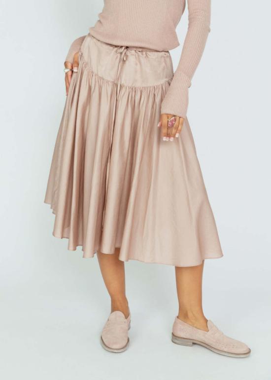  브라조 트리콧 미디 스커트 브라조 트리코 발레 스커트 클레이