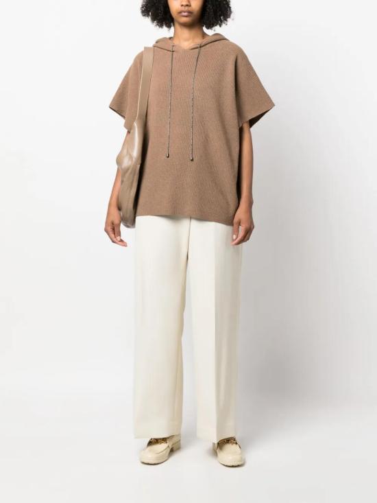  파비아나 필리피 후드 티셔츠 MAD213F0350000N128 - FABIANA FILIPPI