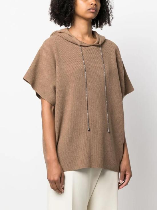  파비아나 필리피 후드 티셔츠 MAD213F0350000N128 - FABIANA FILIPPI