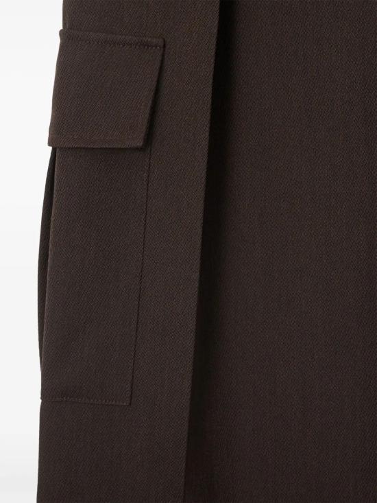  버버리 스트레이트 팬츠 8094945 brown - BURBERRY