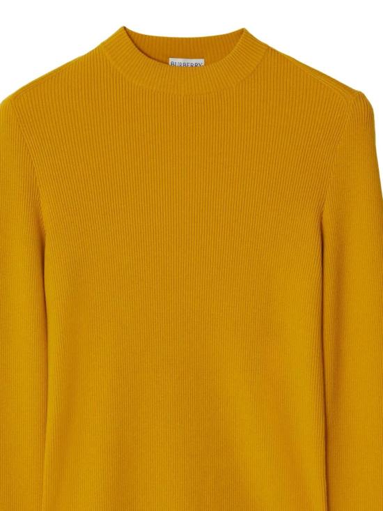  버버리 스웨터 8077681 mustard - BURBERRY