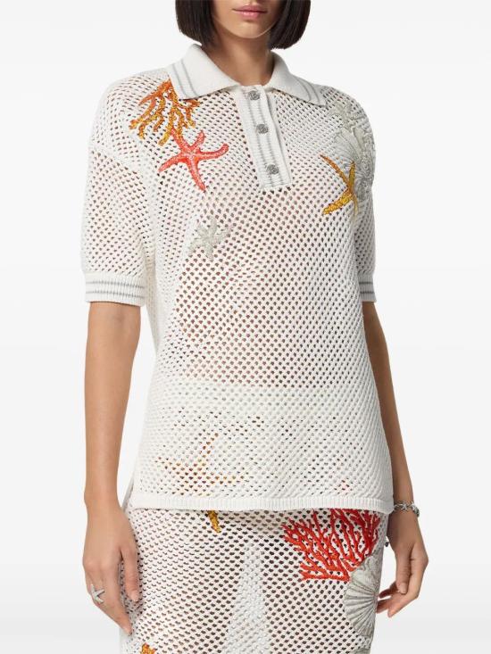  베르사체 폴로 티셔츠 10156621A11020 - VERSACE