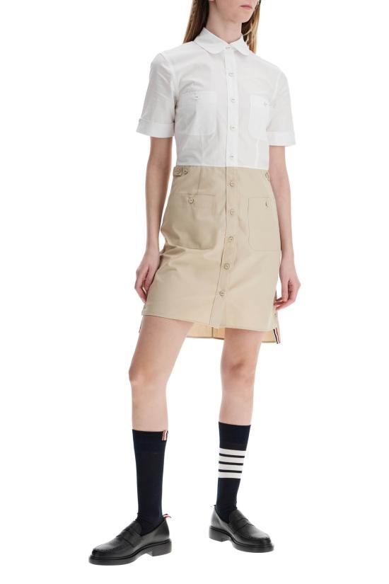  톰브라운 미디 원피스 251976DAB000002 250 khaki