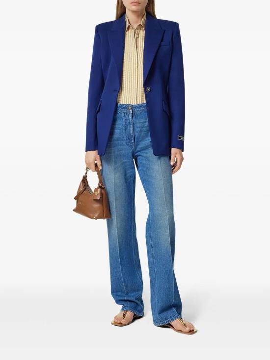  베르사체 수트 자켓 10180181A12258 navy - VERSACE