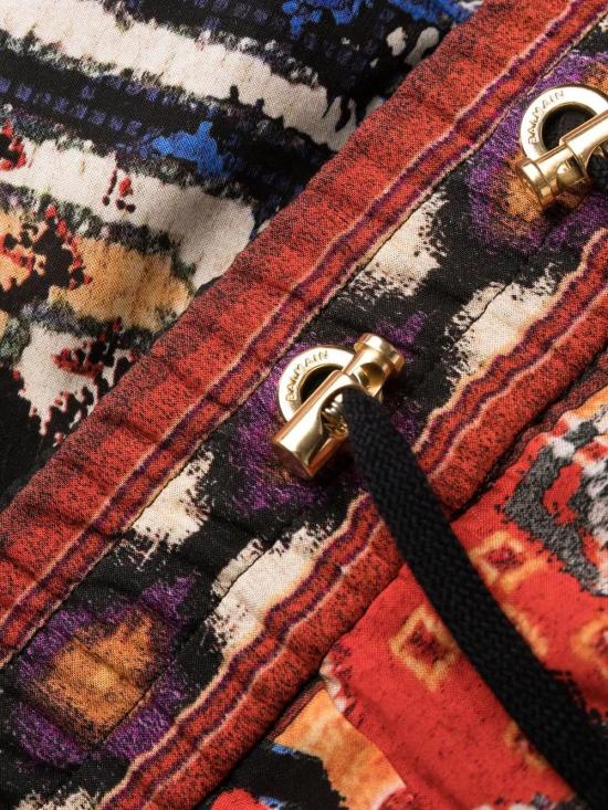  발망 스트레이트 팬츠 XF1PN086VB22 red - BALMAIN