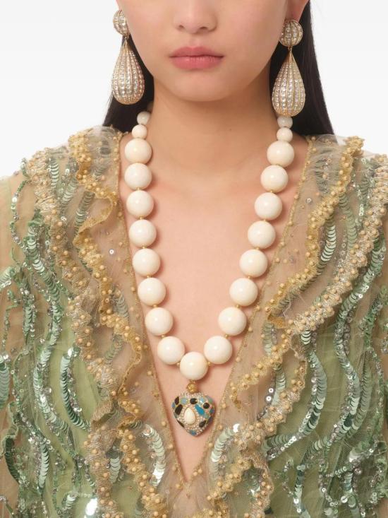  발렌티노 가라바니 목걸이/팬던트 WJ0Y03QBT white - VALENTINO GARAVANI