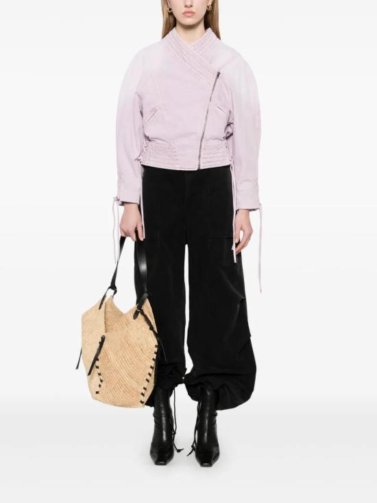  이자벨마랑 데님 자켓 VE0511FCC2H01I pink - ISABEL MARANT