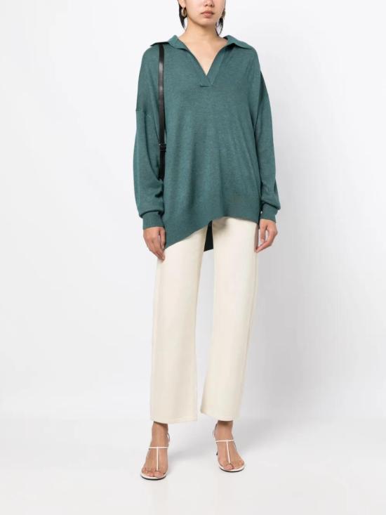  이자벨마랑 가디건 PU0088FAA1L47I emerald - ISABEL MARANT