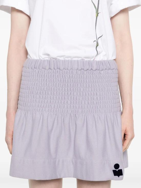  이자벨마랑 숏 스커트 JU0146FCA1M07E lilac - ISABEL MARANT