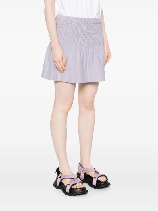  이자벨마랑 숏 스커트 JU0146FCA1M07E lilac - ISABEL MARANT