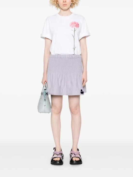  이자벨마랑 숏 스커트 JU0146FCA1M07E lilac - ISABEL MARANT