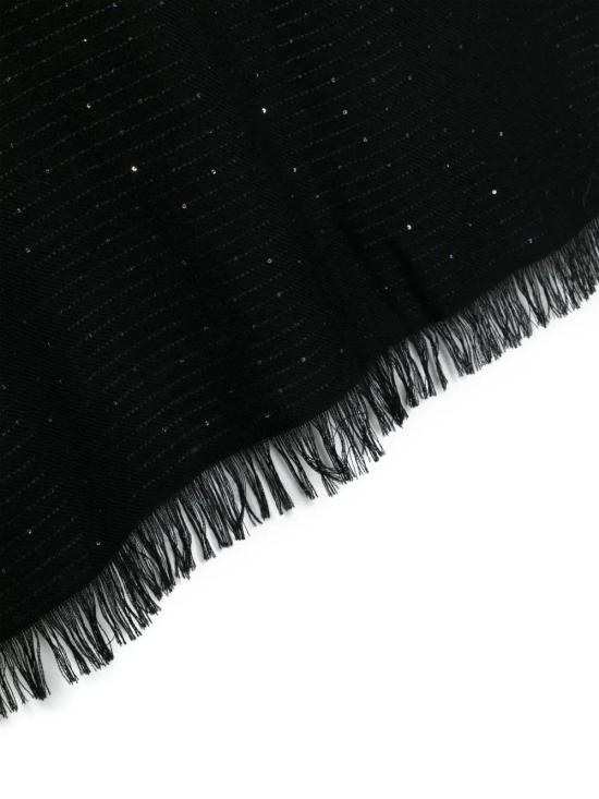  파비아나 필리피 머플러/스카프 SAD264A708I2490000 black - FABIANA FILIPPI