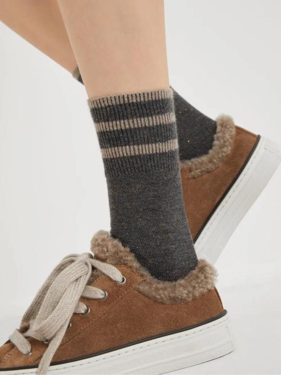  브루넬로 쿠치넬리 양말 M9A946009CNC38 - BRUNELLO CUCINELLI