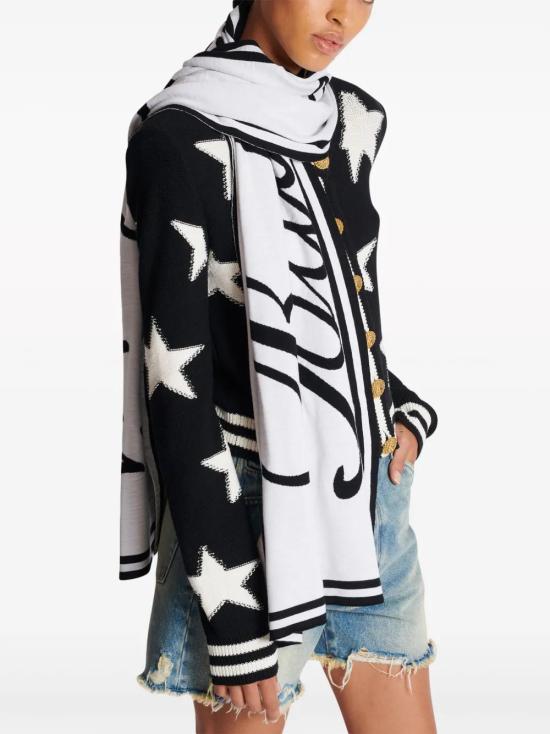  발망 머플러/스카프 CF1XG050KF98 white - BALMAIN