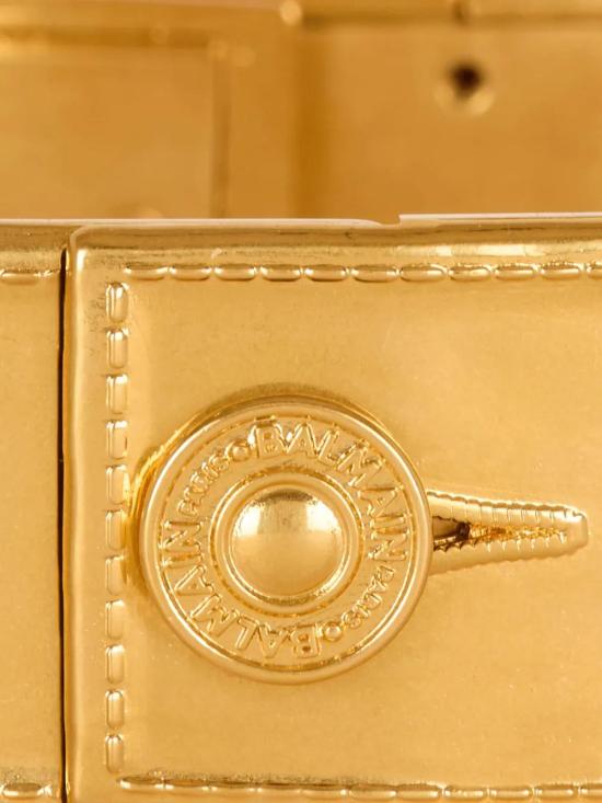  발망 레귤러 벨트 EN4WJ160MBRA gold - BALMAIN