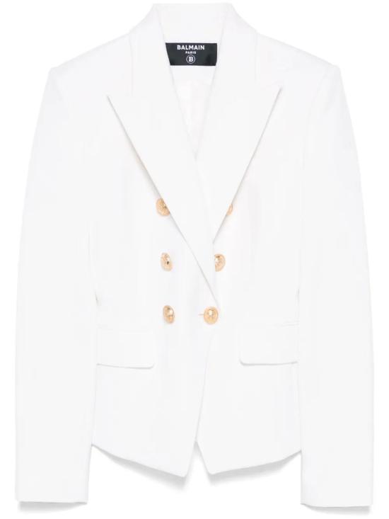  발망 수트 자켓 EF1SG009WC090FA white