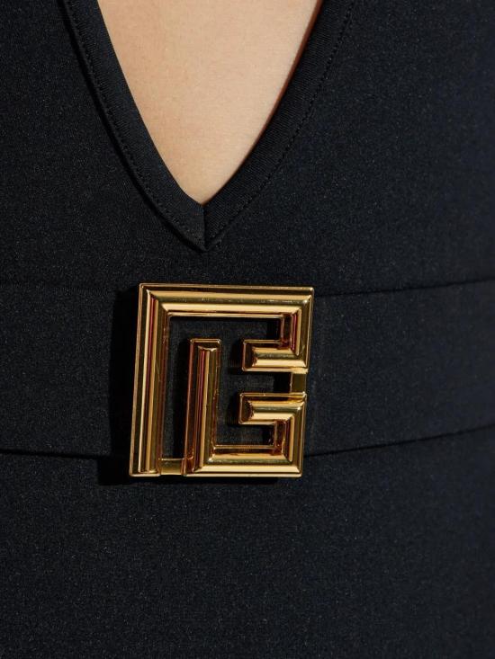  발망 원피스 수영복 BKBU12210 black - BALMAIN