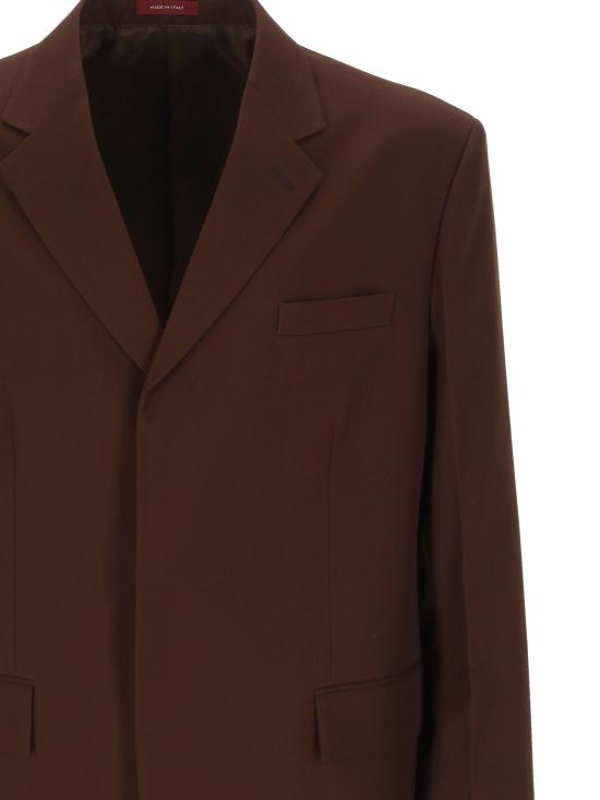 25SS 구찌 수트 자켓 813982 Z7AL12129 Brown - GUCCI