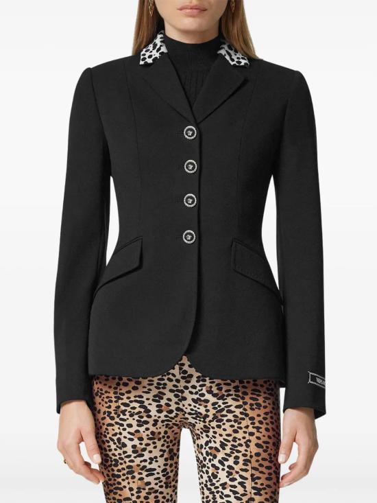  베르사체 수트 자켓 10176801A13422 black - VERSACE