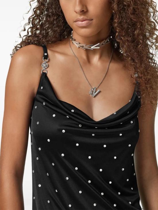  베르사체 숏 원피스 10189431A12497 - VERSACE