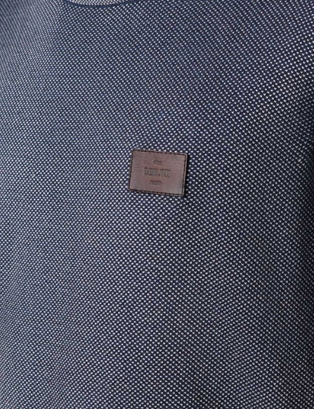 25SS 벨루티 반팔 티셔츠 R28KRS68 001 65N LIGHT DUSTY BLUE - BERLUTI