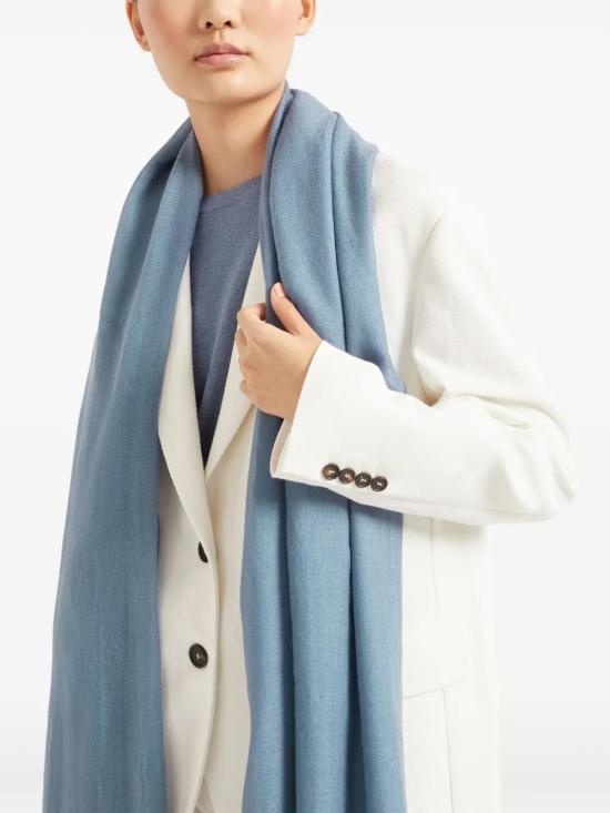  브루넬로 쿠치넬리 머플러/스카프 MSC924059C2886 blue - BRUNELLO CUCINELLI