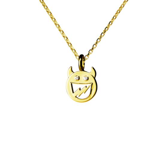 25SS CORE JEWELS 목걸이/팬던트 SML2WMNGD K18YG GOLD WHITE DIAMOND