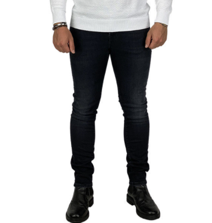  로이로져스 데님 팬츠 317 MAN VINCE 998 Denim black - ROY ROGER'S