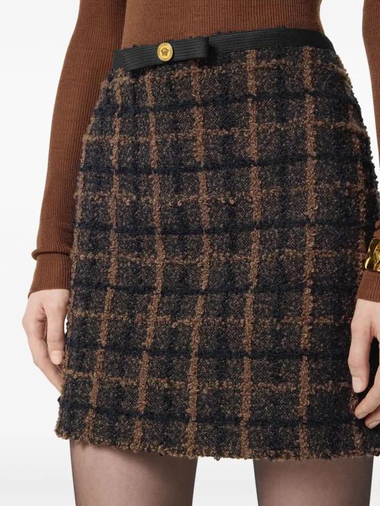  베르사체 숏 스커트 10173081A12269 - VERSACE