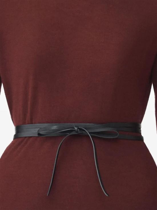  파비아나 필리피 슬림 벨트 AAD214A760I4120000 black - FABIANA FILIPPI