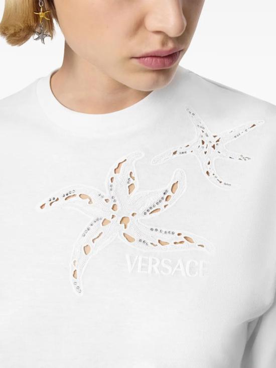  베르사체 반팔 티셔츠 10169071A11606 - VERSACE