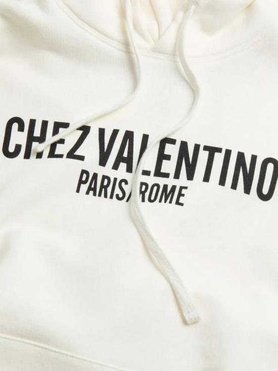  발렌티노 가라바니 후드 티셔츠 BMF24D960 white - VALENTINO GARAVANI