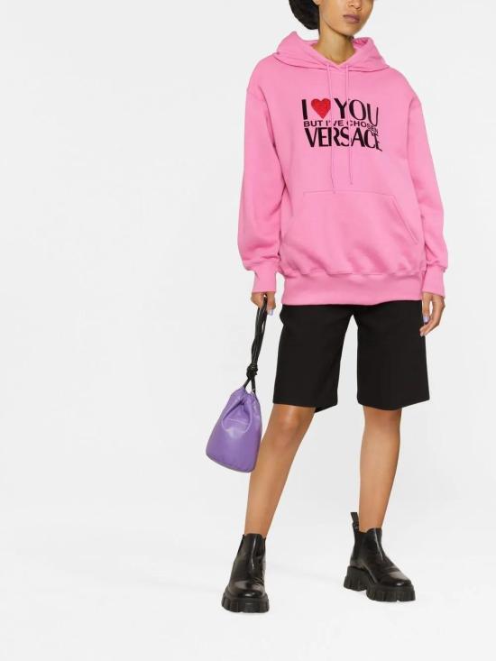  베르사체 후드 티셔츠 10072671A05403 - VERSACE