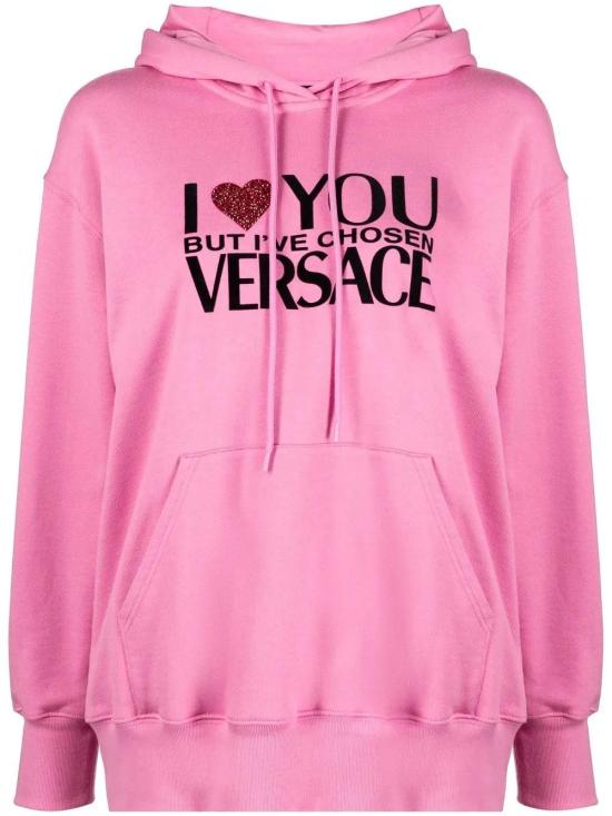  베르사체 후드 티셔츠 10072671A05403