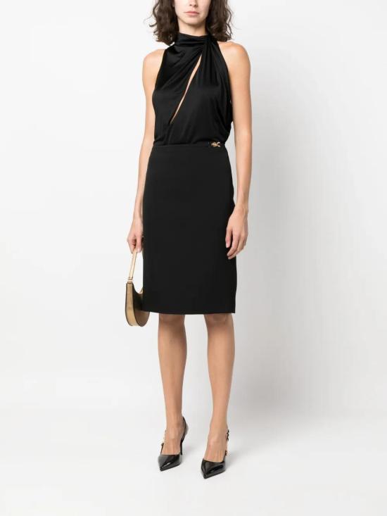  베르사체 미디 스커트 10117871A00905 - VERSACE