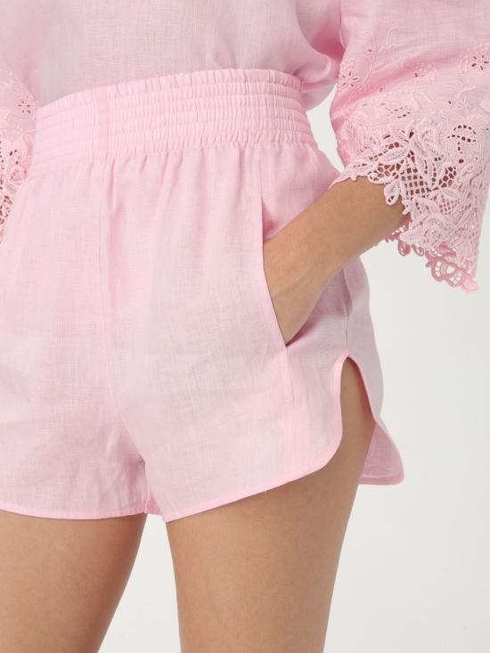 25SS 에르마노 설비노 숏팬츠 D464P300NZM 42808 Pink - ERMANNO SCERVINO